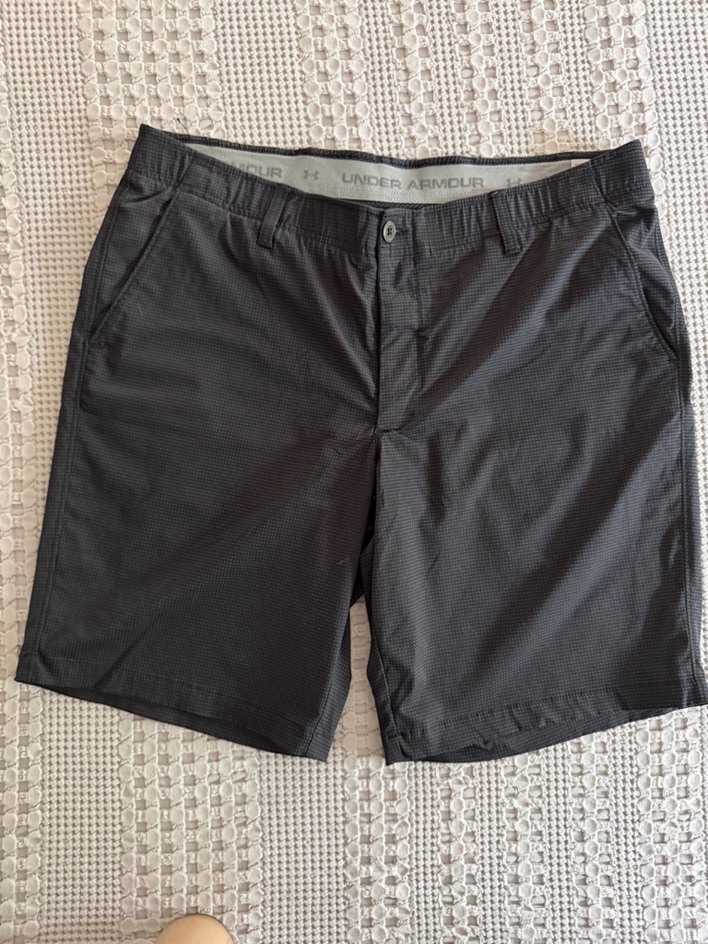 Men’s Black Hybrid Performance Shorts